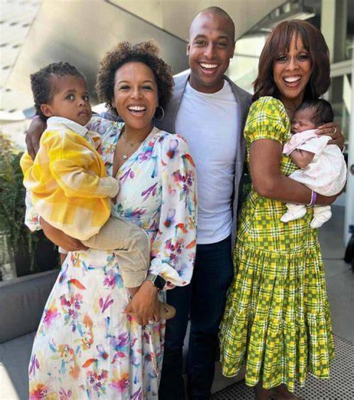 Kirby Bumpus, Gayle King and son William Bumpus Jr.. Tyler Perry Studios Grand Opening, Arrivals, Atlanta, USA - 05 Oct 2019
