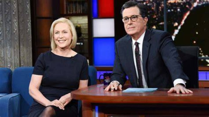Kirsten Gillibrand & Stephen Colbert