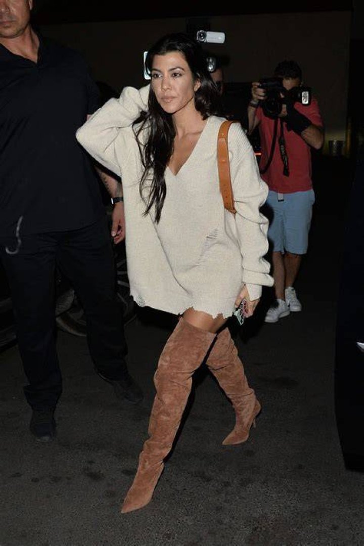 Kourtney Kardashian arrives to dinner with family and friends in see through lace braPictured: Kourtney KardashianRef: SPL5061799 080219 NON-EXCLUSIVEPicture by: PapCulture / SplashNews.comSplash News and PicturesLos Angeles: 310-821-2666New York: 212-619-2666London: 0207 644 7656Milan: 02 4399 Rights