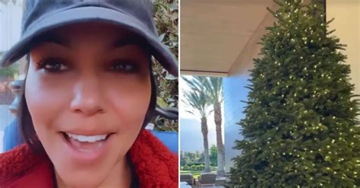 Kourtney Kardashian puts on quite the show in her latest photos.