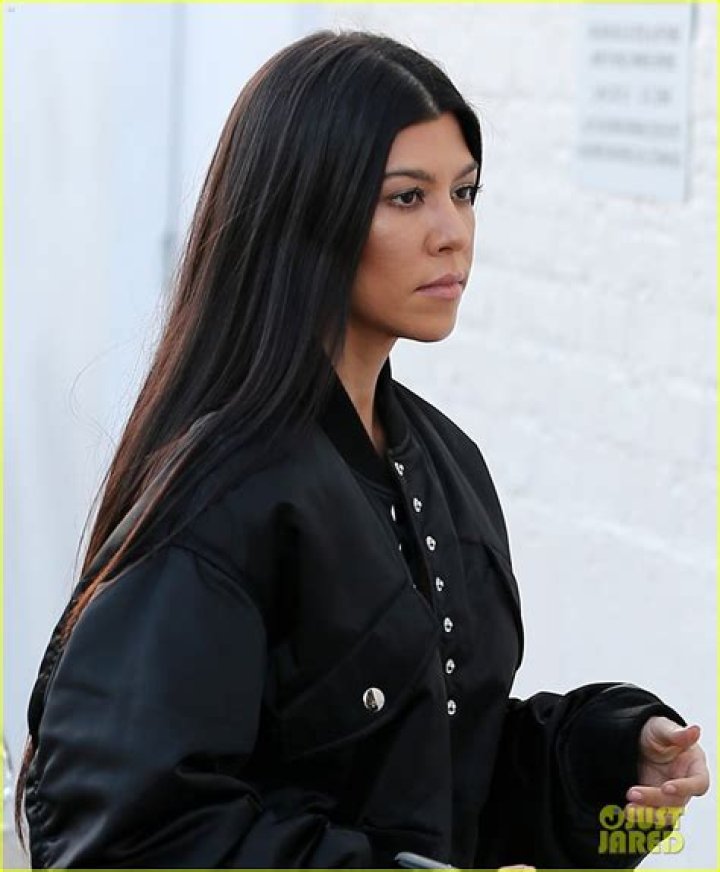 Kourtney Kardashian Shiny Hair Secret