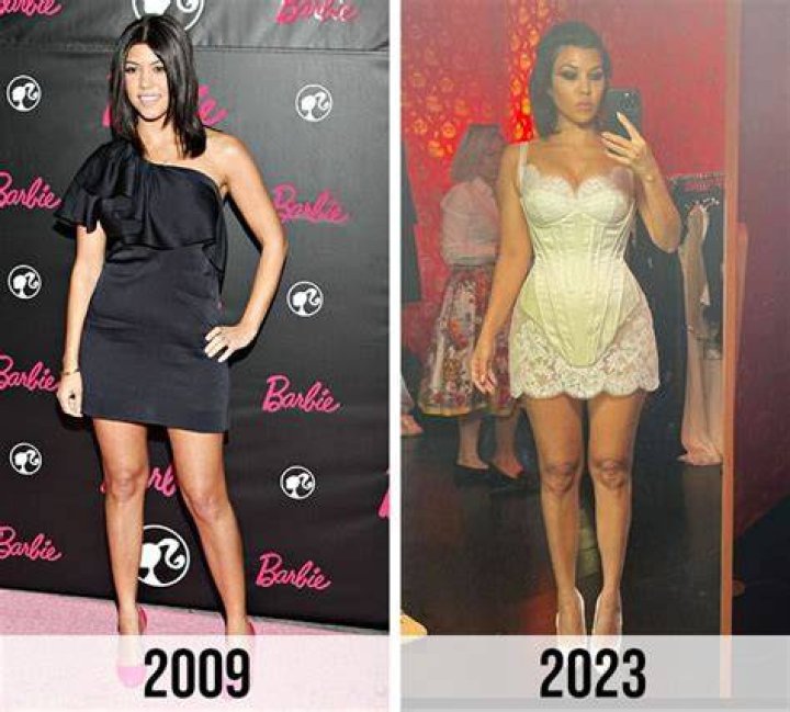 Kourtney & Khloe Kardashian Body Photos