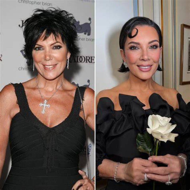 Kris Jenner at the Mert and Marcus book launch with Kim Kardashian