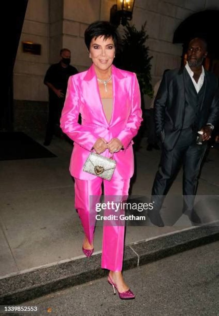Kris Jenner seen leaving the Ritz Hotel in NYC on Sep 11, 2021. 11 Sep 2021 Pictured: Kris Jenner. Photo credit: ZapatA/MEGA TheMegaAgency.com +1 888 505 6342 (Mega Agency TagID: MEGA814611_003.jpg) [Photo via Mega Agency]