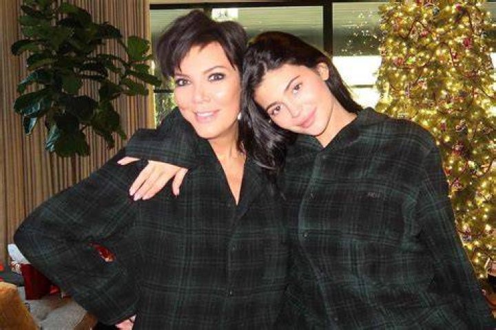 Kris Jenner smiles at Kylie Jenner