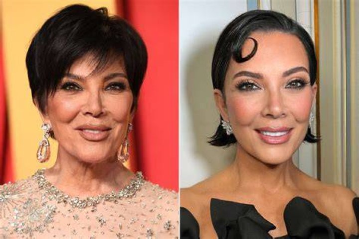 Kris Jenner smiles with her family
