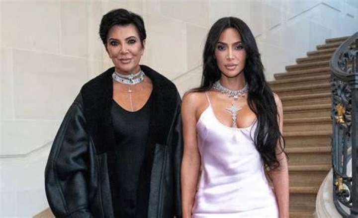 Kris Jenner watches Kim Kardashian take a photo