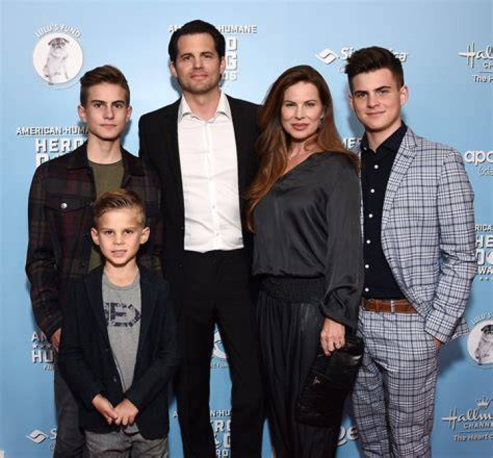 Kristoffer Polaha With His Family