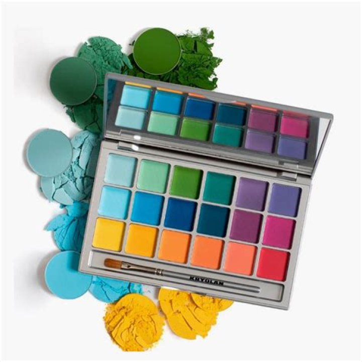 Kryolan Eye Shadow Variety V2 Palette, $68.50