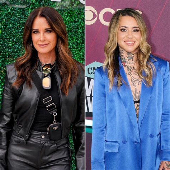 Kyle Richards and Morgan Wade Cozy Up to Each Other at &lsquo;WWHL'