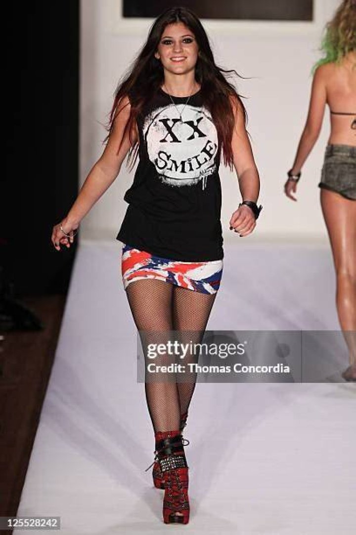 Kylie Jenner At Abbey Dawn Show