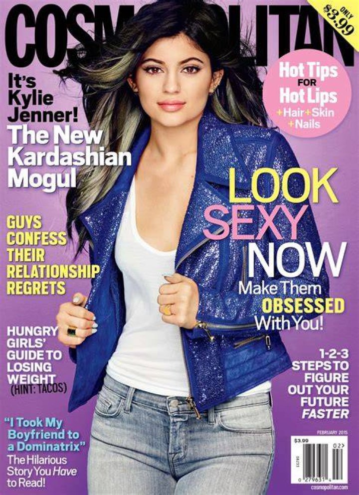 Kylie Jenner Cosmopolitan Magazine's 50th Birthday Celebration, Los Angeles, America - 12 Oct 2015