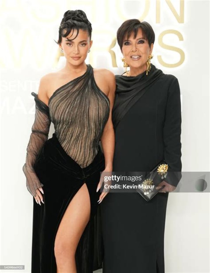 Kylie Jenner Kris Jenner CFDA Awards 2022
