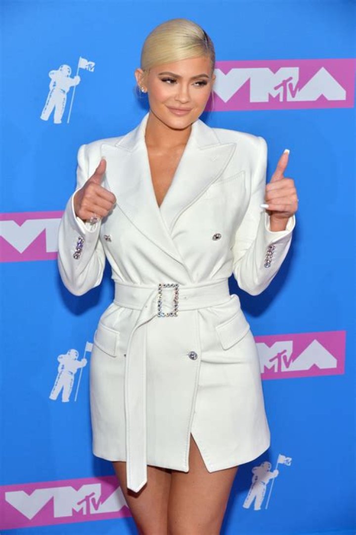 Kylie JennerMTV Video Music Awards, Arrivals, New York, USA - 20 Aug 2018WEARING TOM FORD SHOES BY OLGANA PARIS