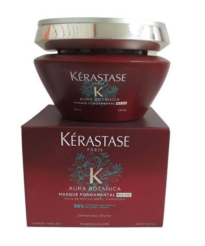 K&eacute;rastase Aura Botanica Masque Fondamental Riche, $53, Available at Kerastase-USA.com