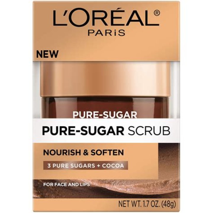 L&rsquo;Or&eacute;al Paris Pure-Sugar Scrub: Resurface & Energize Kona Coffee Scrub, $12.99, Drugstores