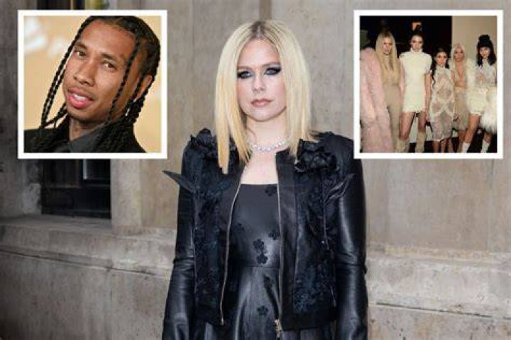 (L-R) Avril Lavigne, Kylie Jenner, Brody Jenner, Kim Kardashian, Kendall Jenner and Kris Humphries Avril Lavigne Abbey Dawn Show, Spring 2012 Mercedes-Benz Fashion Week, New York, America - 12 Sep 2011