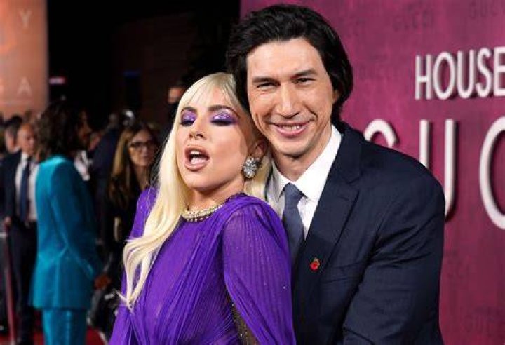 Lady Gaga & Adam Driver On The Set Of &lsquo;House Of Gucci&rsquo;