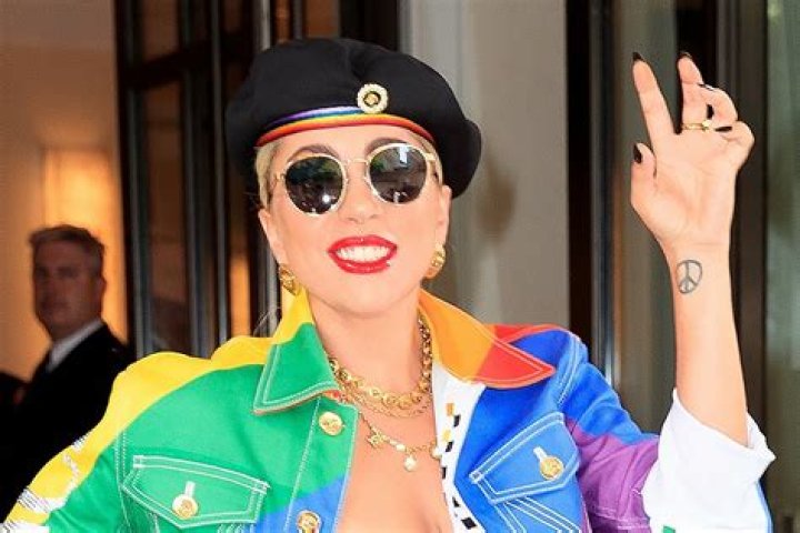 Lady Gaga At NYC Pride March