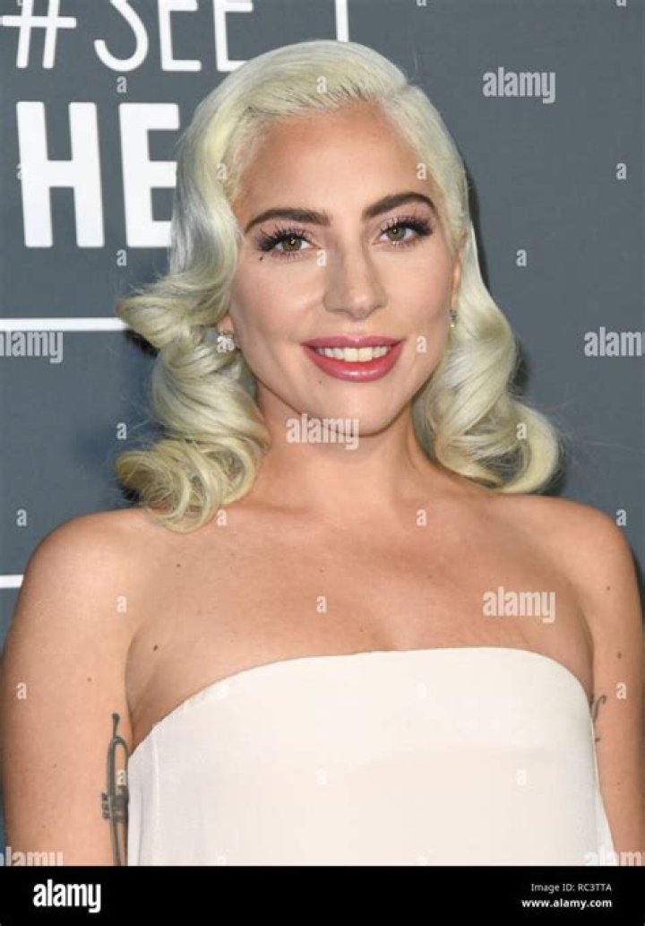 Lady Gaga at the 24th Annual Critics&rsquo; Choice Awards