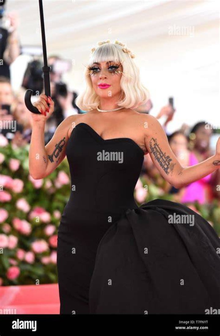 Lady Gaga Costume Institute Benefit celebrating the opening of Camp: Notes on Fashion, Arrivals, The Metropolitan Museum of Art, New York, USA - 06 May 2019