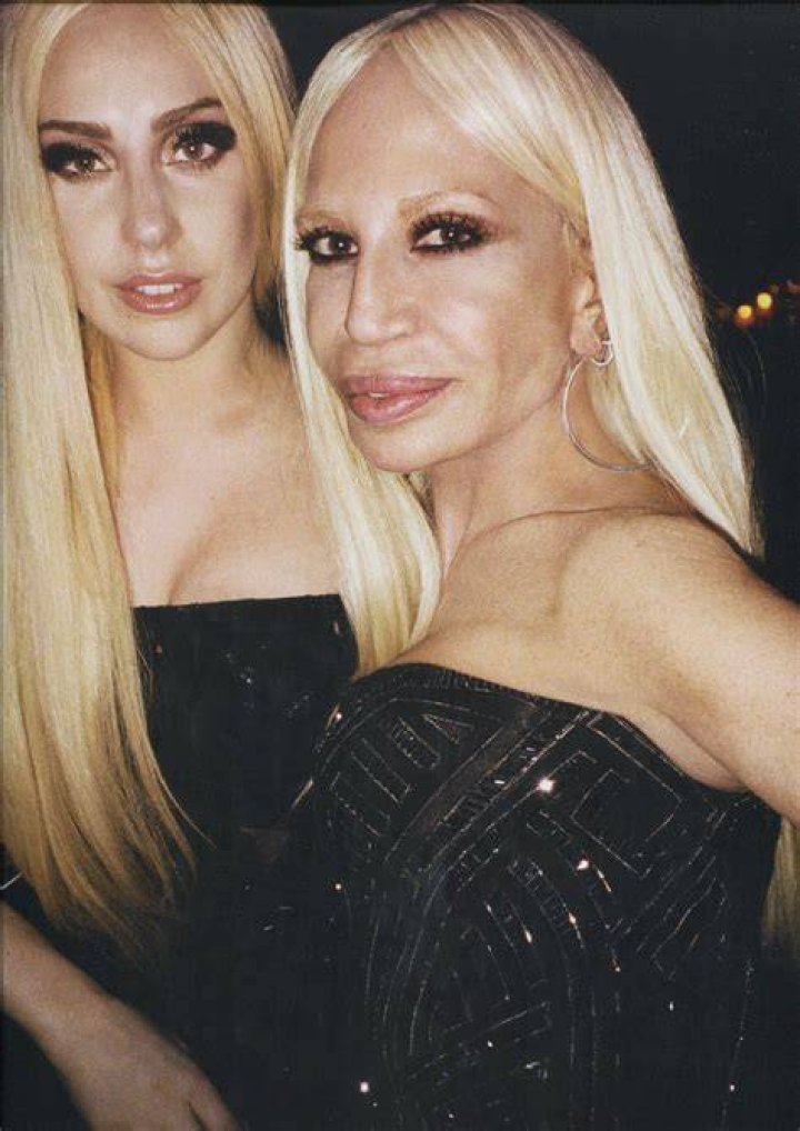 Lady Gaga & Donatella Versace,