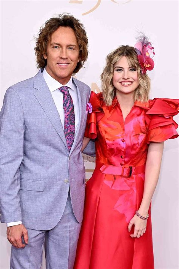Larry Birkhead & daughter Dannielynn at the Kentucky Derby in 2019