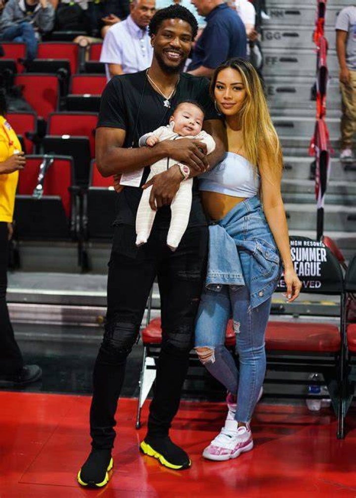 Larsa Pippen and Malik Beasley