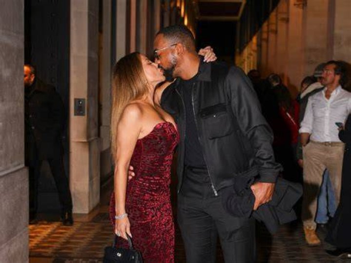 Larsa Pippen In A Kiss-Inspired Sparkling Dress