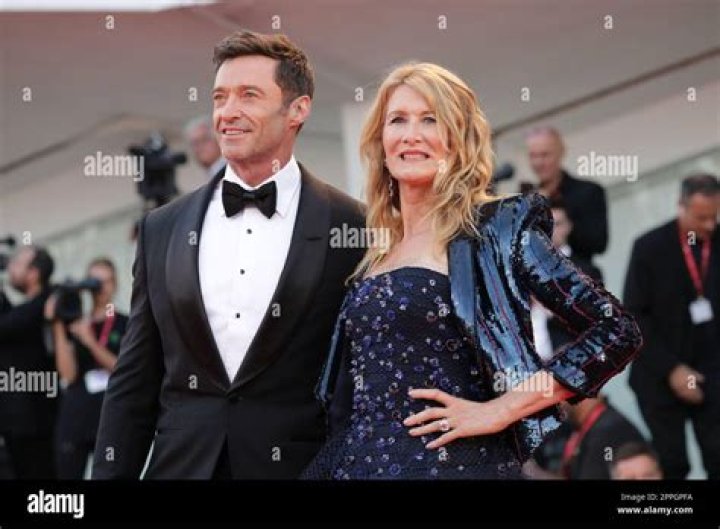 Laura Dern and Hugh Jackman