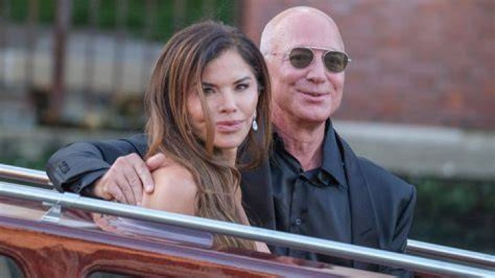 Lauren Sanchez and Jeff Bezos