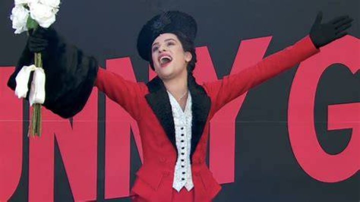 Lea Michele performs "Don't Rain on My Parade" from her Broadway Show "Funny Girl" at the Macy's Thanksgiving Day Parade on NYC's Upper West Side. Pictured: Lea Michele Ref: SPL5505660 241122 NON-EXCLUSIVE Picture by: Jennifer Mitchell / SplashNews.com Splash News and Pictures USA: +1 310-525-5808 London: +44 (0)20 8126 1009 Berlin: +49 175 3764 166 World Rights
