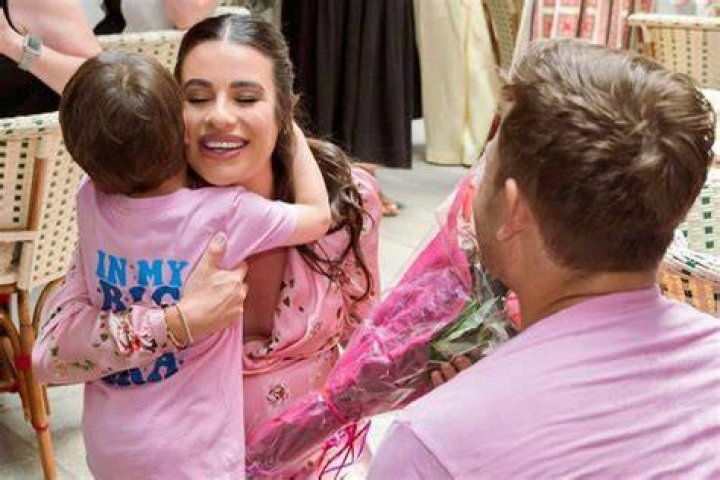 lea michele son