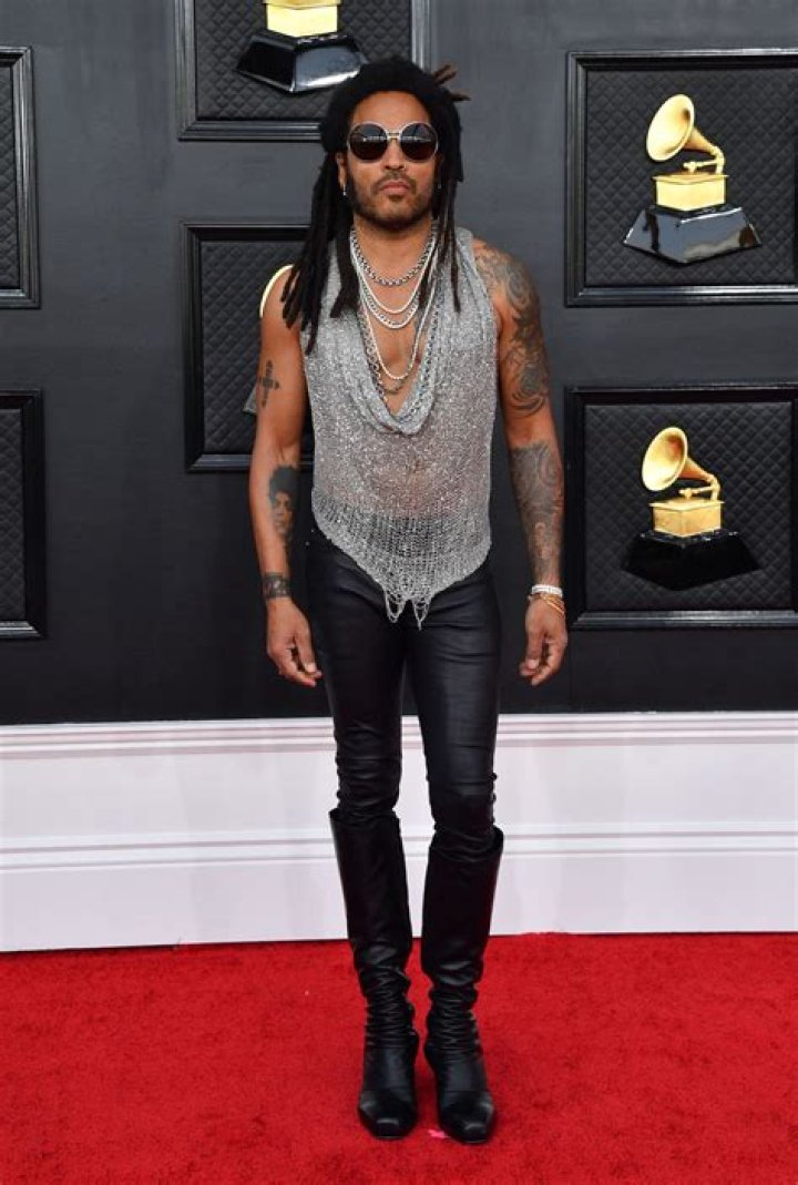Lenny Kravitz At The 2022 Grammys