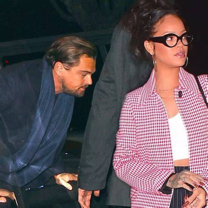 Leonardo DiCaprio And Rihanna At The Fenty Puma After Party