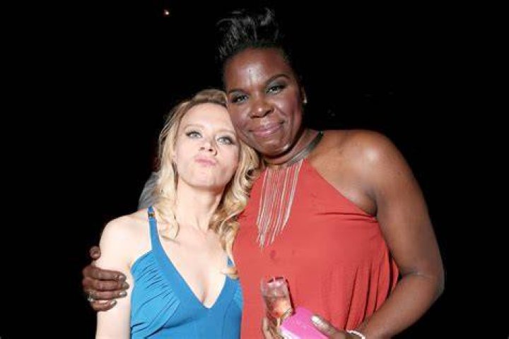 Leslie Jones and Kate McKinnon are seen at the Los Angeles Premiere of Columbia Pictures' Ghostbusters at TCL Chinese Theatre, in Los AngelesColumbia Pictures Presents the Premiere of &acirc;?&oelig;Ghostbusters&acirc;??, Los Angeles, USA