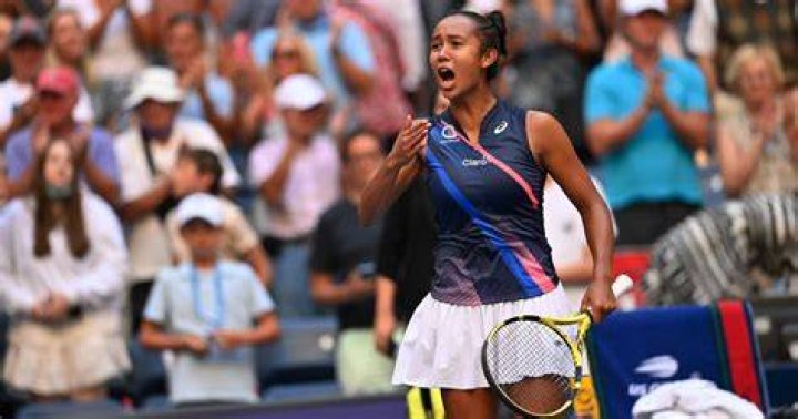 Leylah Fernandez at the 2021 Wimbledon Tournament