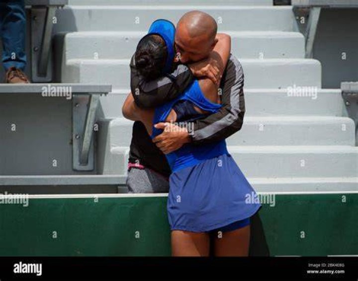 Leylah Fernandez at the Juniors final of 2019 French Open