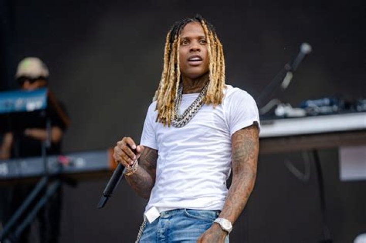 Lil Durk poses backstageHouston Mayhem Memorial Day Concert, The Toyota Center, Texas, USA - 29 May 2021