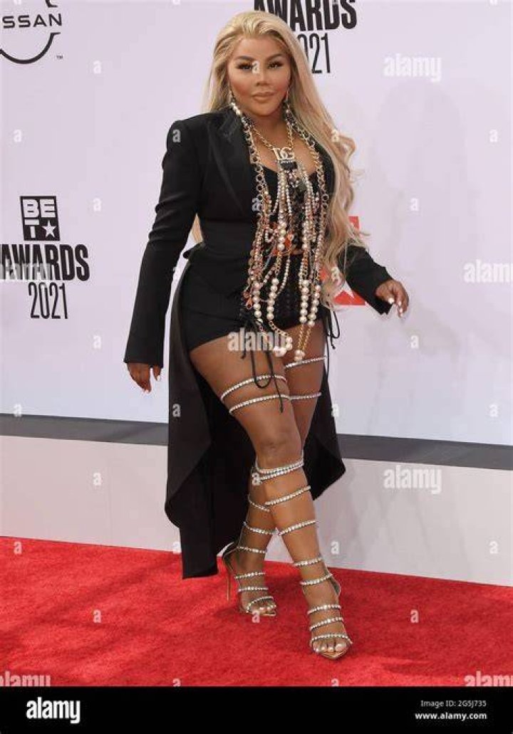 Lil Kim BET Awards, Arrivals, Microsoft Theater, Los Angeles, USA - 23 Jun 2019 Wearing Afffair