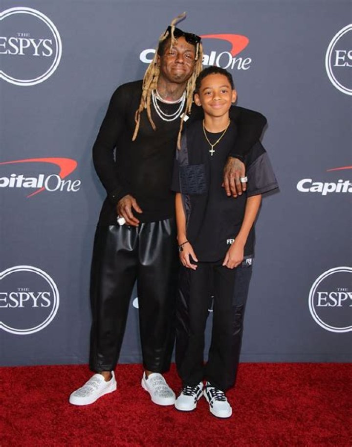 Lil Wayne With Son Kameron
