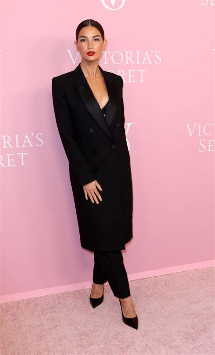 Lily Aldridge at the Victoria&rsquo;s Secret show