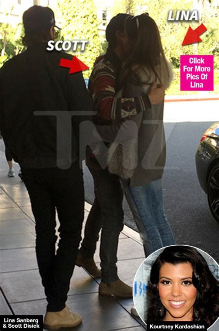 Lina Sandberg Scott Disick PDA