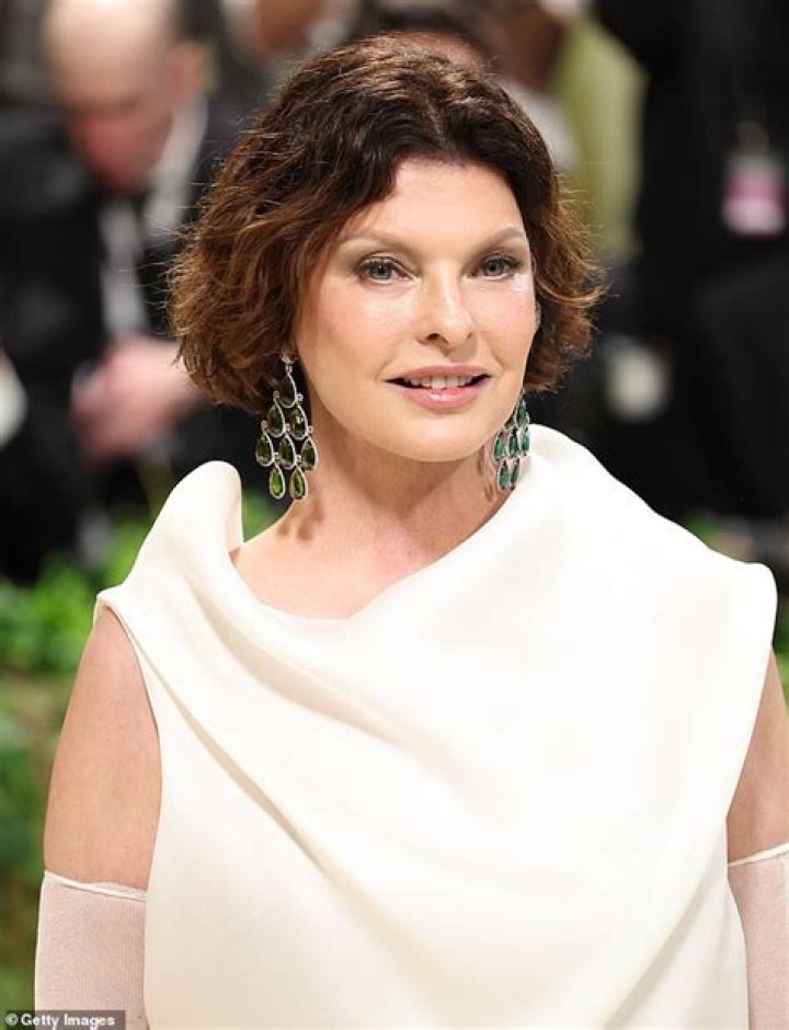 Linda Evangelista At The White House