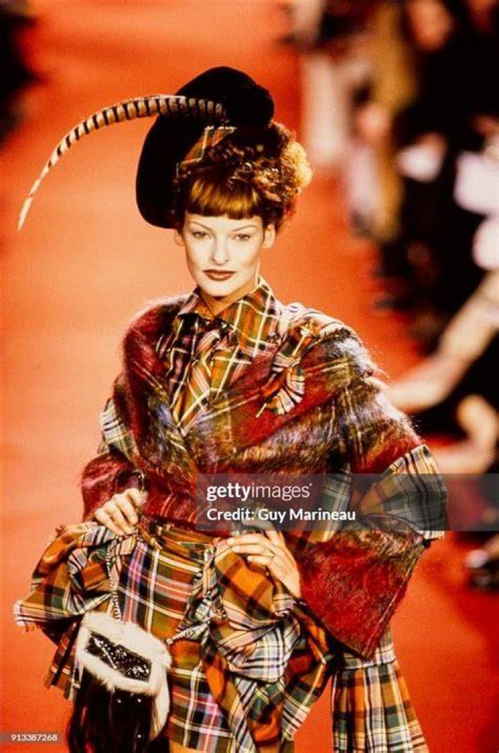 Linda Evangelista Models Vivienne Westwood
