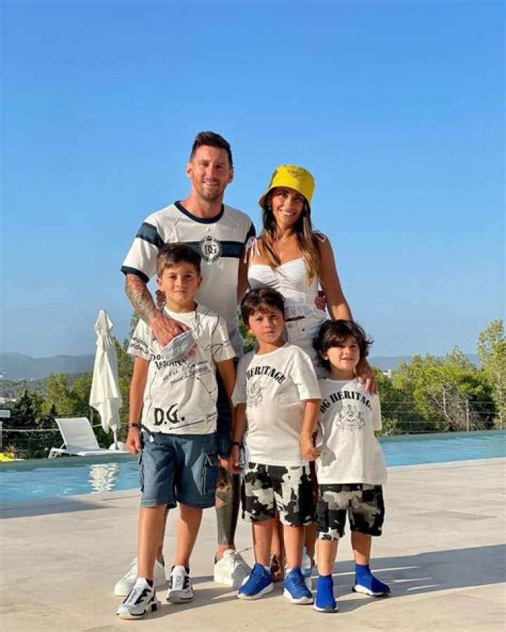 Lionel Messi & Family In 2019