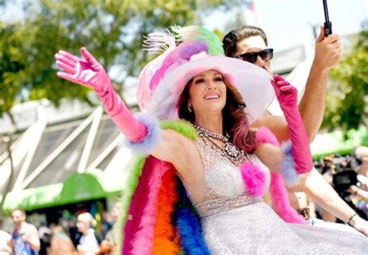 Lisa Vanderpump at a Pride event