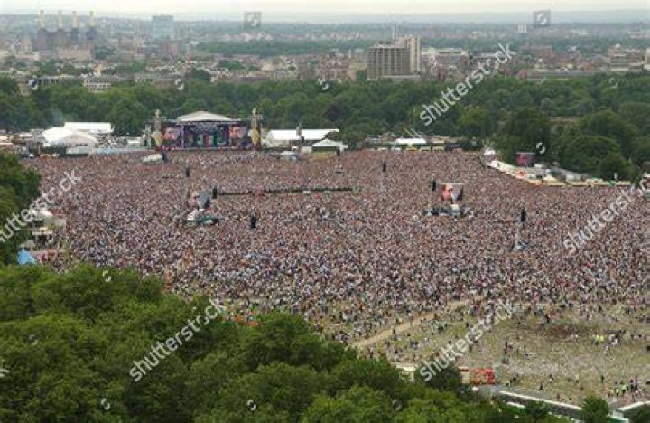 Live8 Concert in Hyde Park Gwyneth Paltrow and Her Daughter Apple Listening Tothe Opening of the Show and to Coldplay Whos Lead Singer Chris Martin is Apple's Father Gwyneth Paltrow - 02 Jul 2005