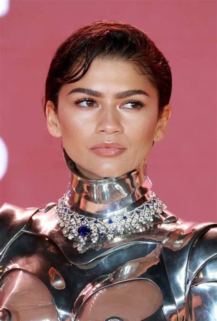 LONDON, ENGLAND - FEBRUARY 15: Zendaya attends the World Premiere of "Dune: Part Two" in Leicester Square on February 15, 2024 in London, England. (Photo by Joe Maher/Getty Images)