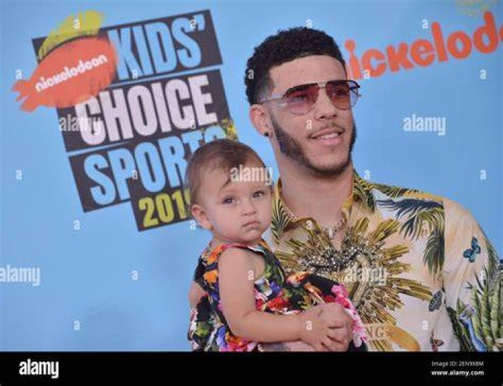 lonzo ball daughter picture